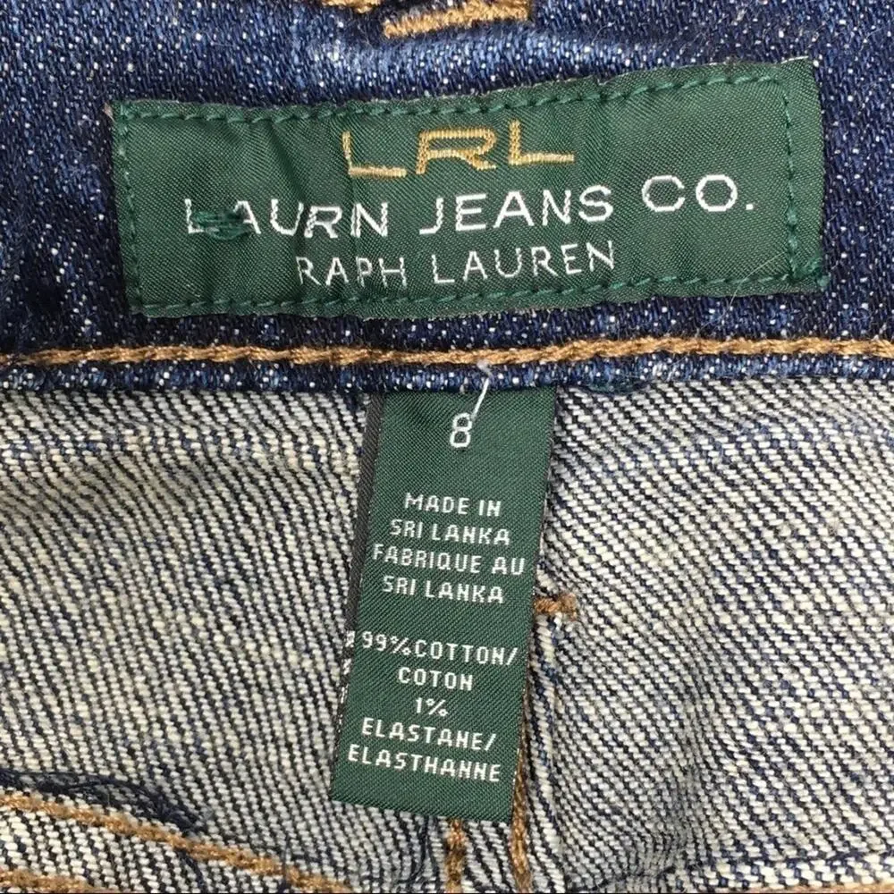 LRL Lauren Ralph Lauren Denim Jeans Size 8